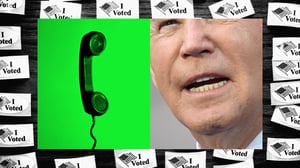 This is the Avatar Image for the Deepfake Joe Biden Robocaller AI Voice and Text to Speech Generator